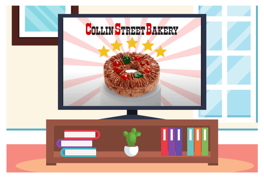 As Seen On TV Collin Street Bakery Deluxe Fruitcakes