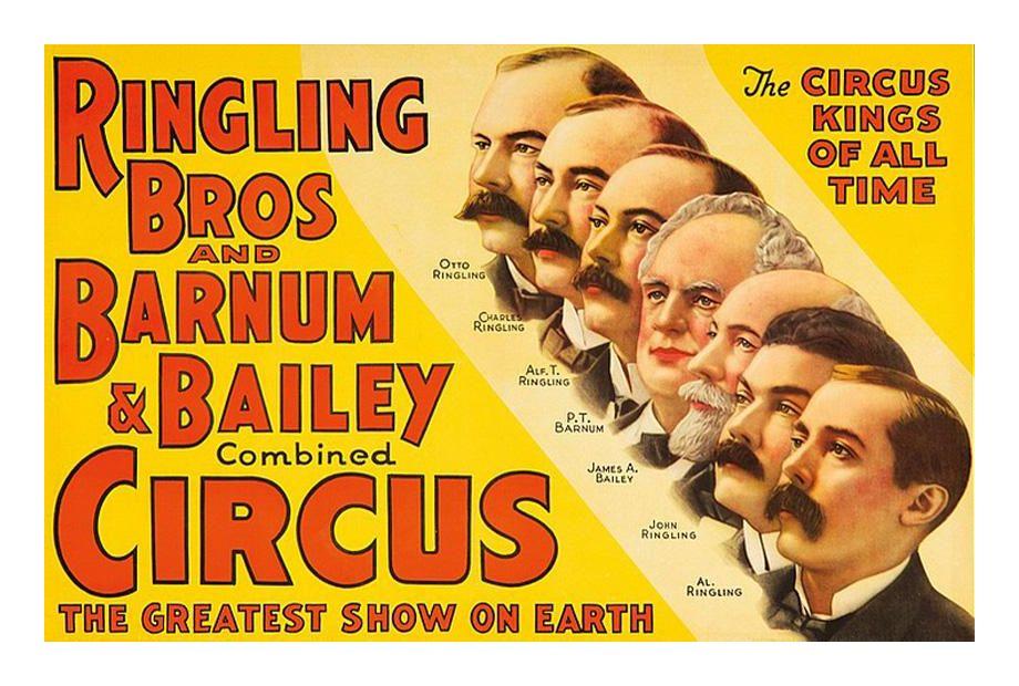 Ringling Bros and Barnum & Bailey Circus Poster