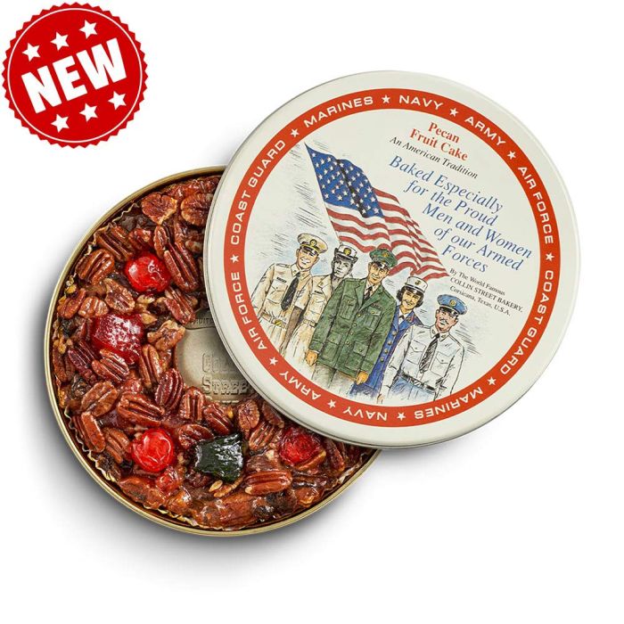 Limited-Edition Military Pecan Fruitcake
