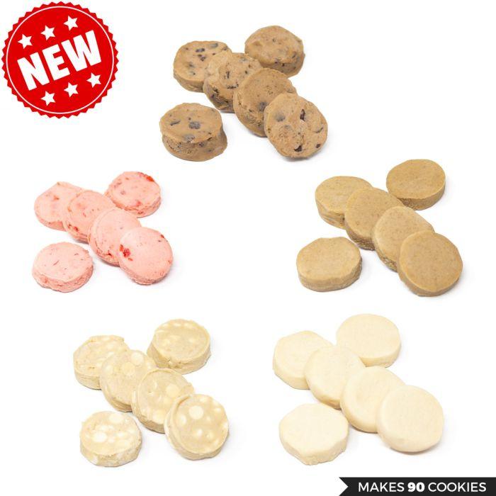 Ready to Bake Cookie Dough Assorted 5-Pack