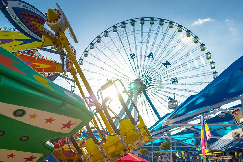 Texas State Fair Carnival Rides