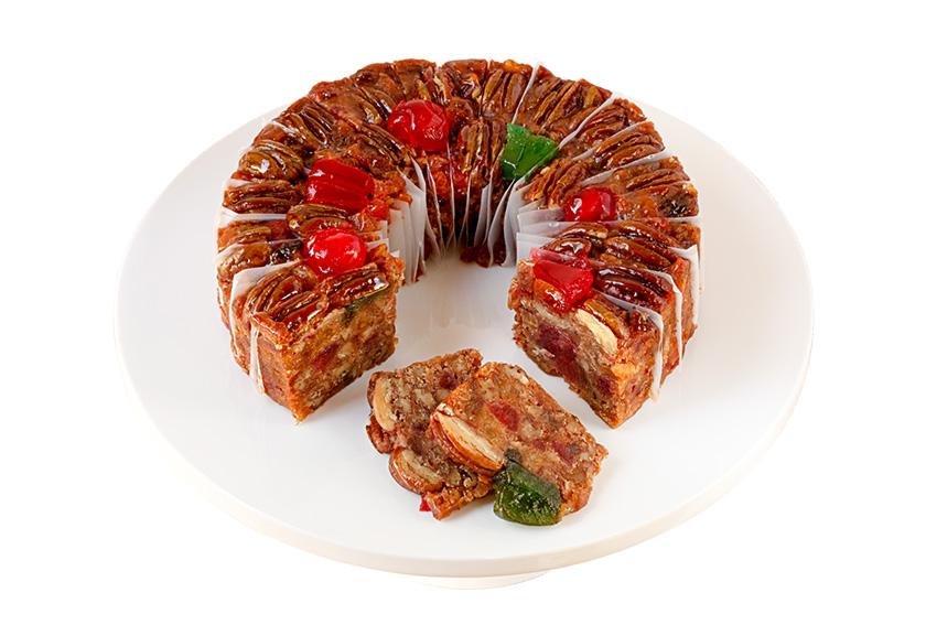 Sliced Regular DeLuxe® Fruitcake